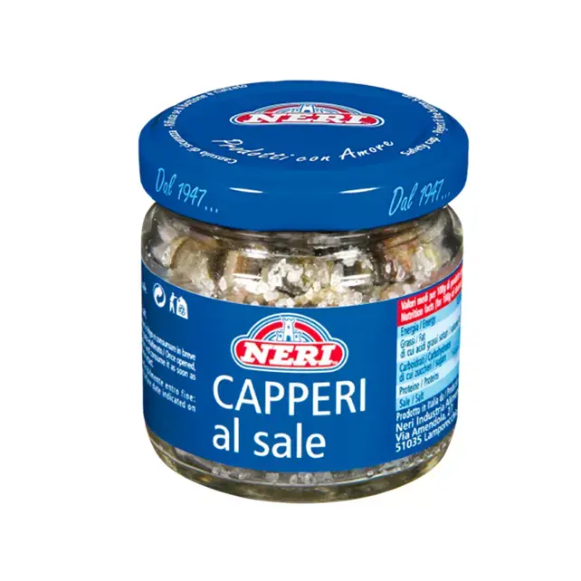 CAPPERI AL SALE 70 GR. V/V NERI