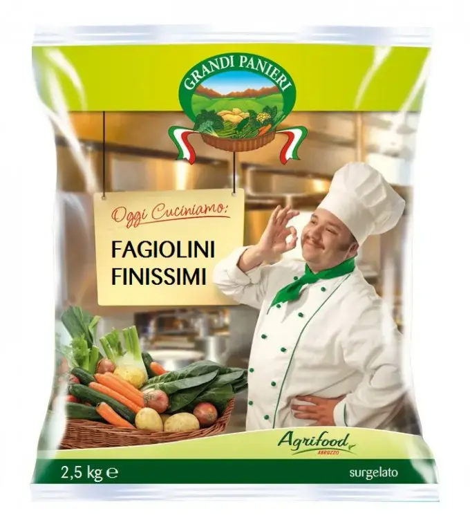 CFAF01 - FAGIOLINI FINISSIMI SURGELATI GP KG. 2.5