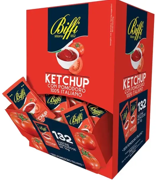 KETCHUP BIFFI MONODOSE 132 PZ. GR 10