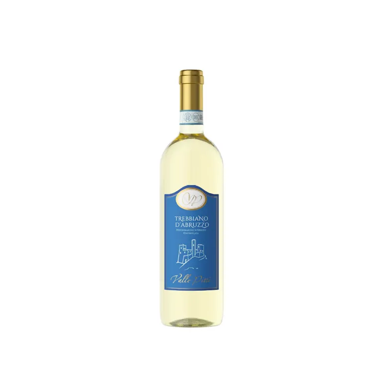 VINO BIANCO TREBBIANO D'ABRUZZO DOC VALLE PITTI CL. 75