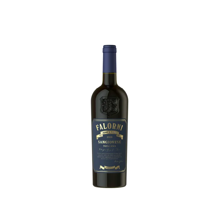 VINO ROSSO IGT TOSCANA SANGIOVESE FAMIGLIA FALORNI CL. 75