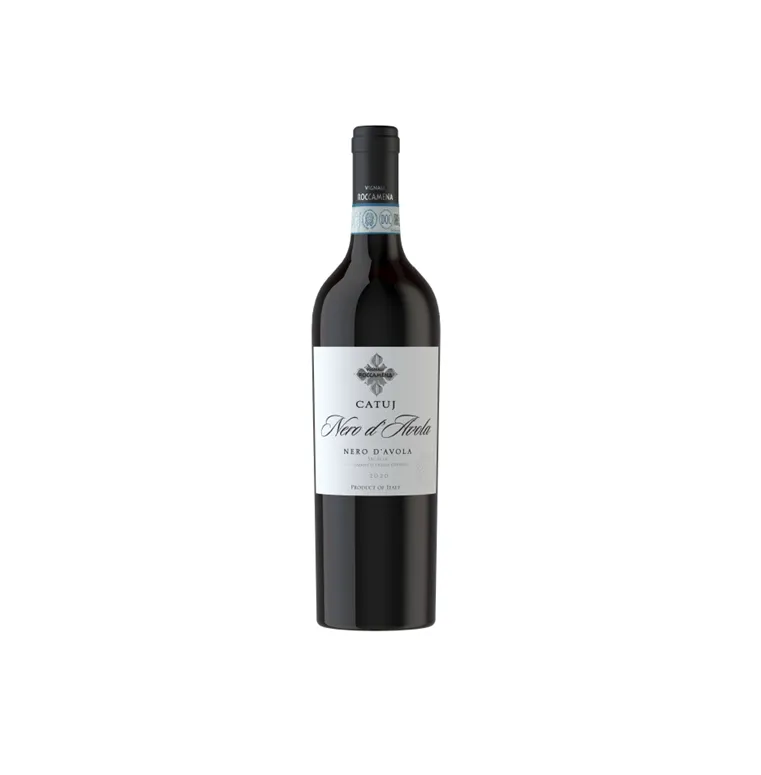 VINO ROSSO NERO D'AVOLA SICILIA DOC ROCCAMENA CL. 75