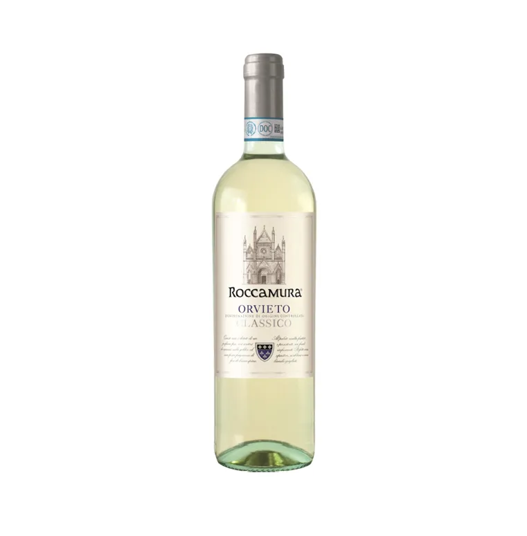 VINO BIANCO ORVIETO CLASSICO DOC ROCCAMURA CL. 75