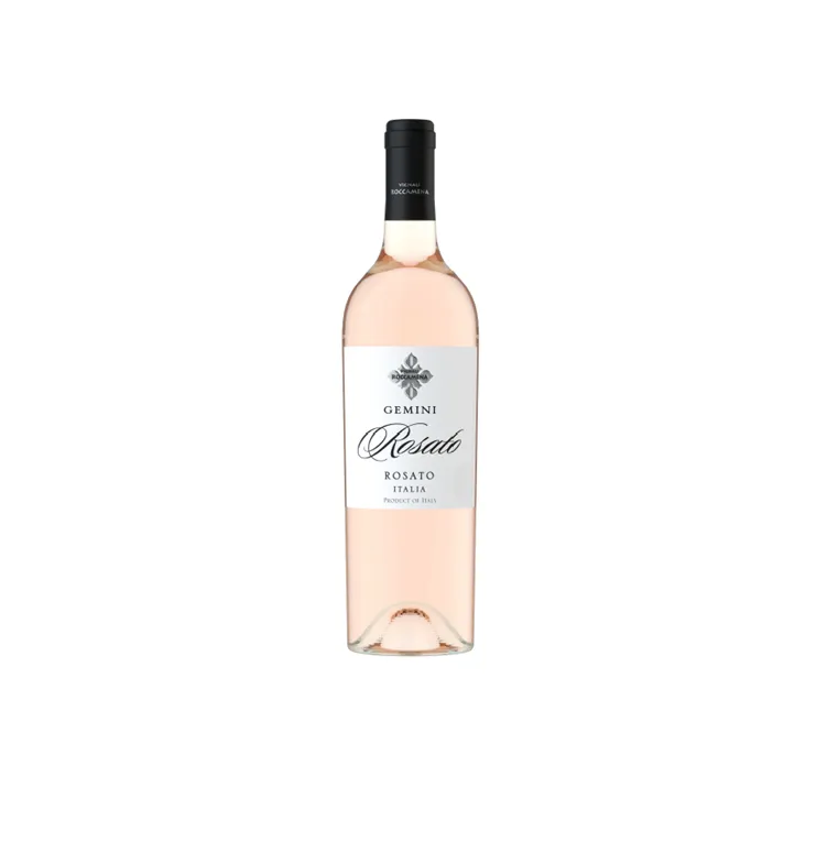VINO ROSATO D'ITALIA 12% GEMINI ROCCAMENA CL. 75