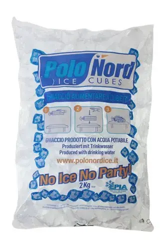 04550 - GHIACCIO A CUBETTO SACCHETTO DA 2 KG