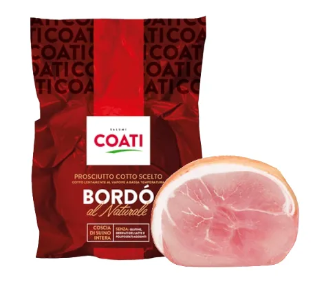 PROSCIUTTO COTTO SCELTO BORDO' A 1/2