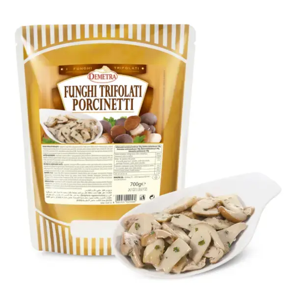 FUNGHI TRIFOLATI PORCINETTI DEMETRA BUSTA G 700