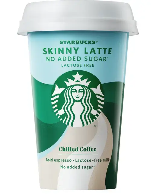 STARBUCKS SKINNY LATTE 10 X 220 ML FREEZ