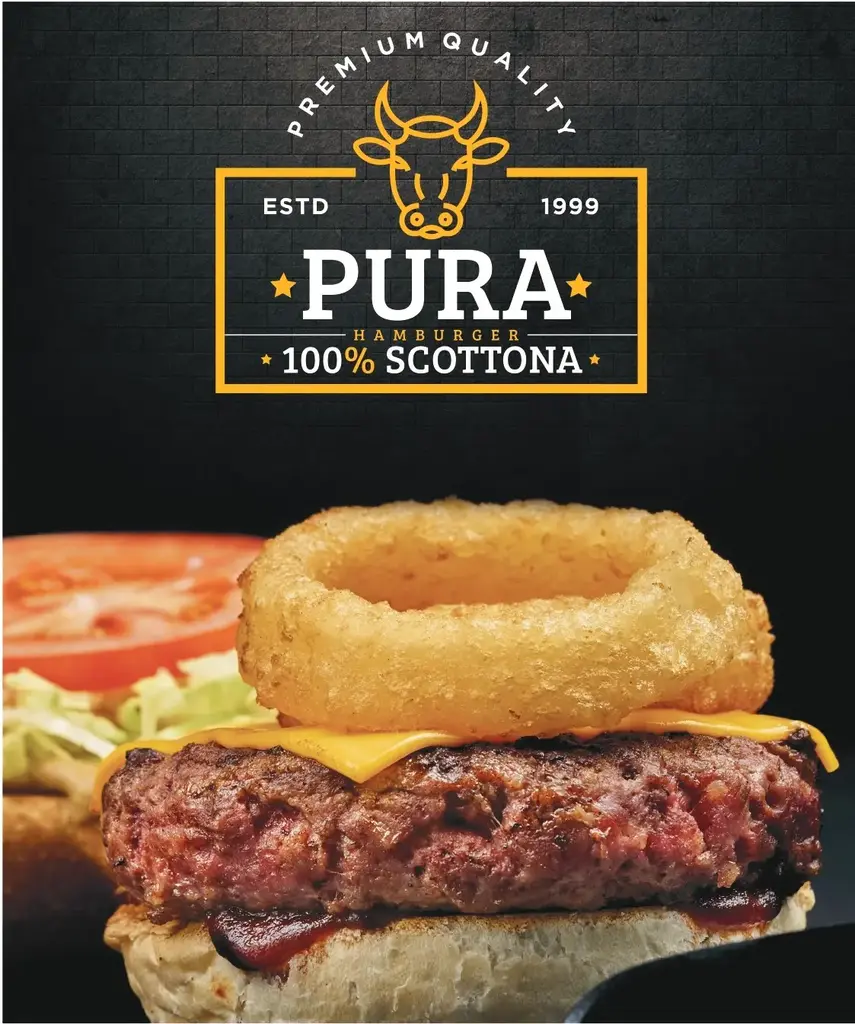 HAMBURGER DI SCOTTONA PURA 200 GR X 12 PZ A CT