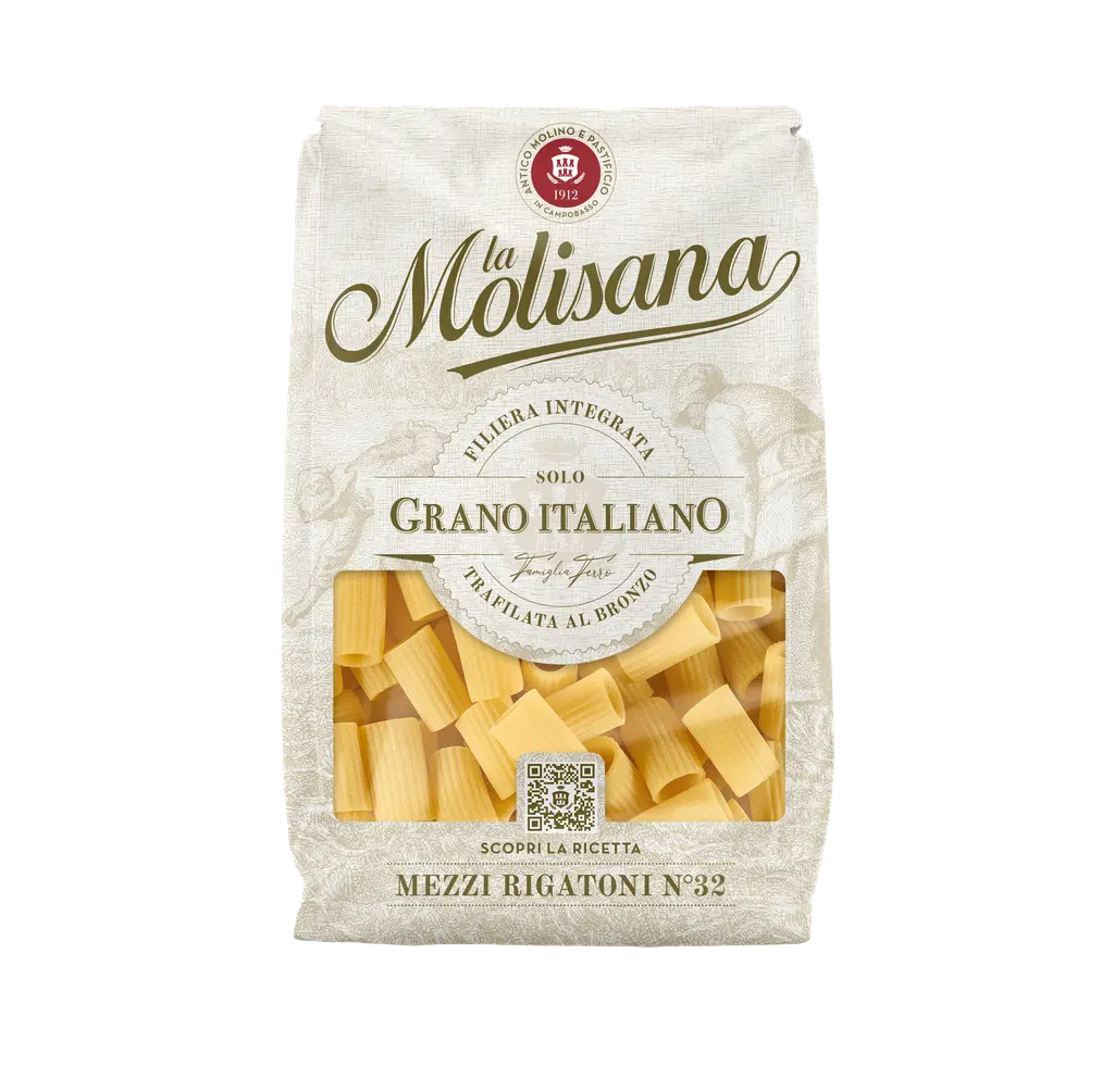 PASTA MOLISANA 32 MEZZI RIGATONI GR 500
