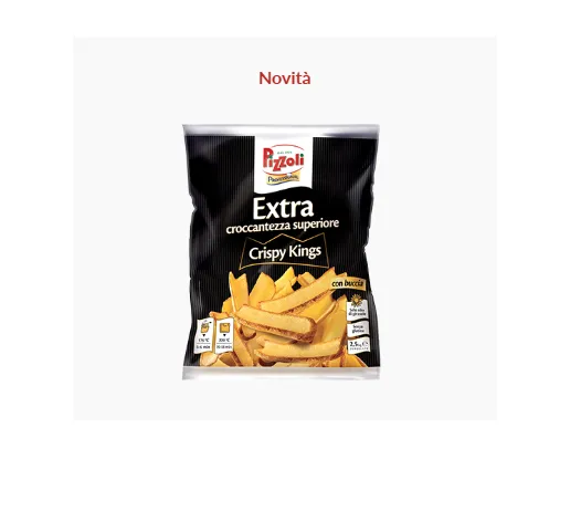 517106 - PATATE EXTRA CRISPY KINGS (BARCHETTE) PIZZOLI KG 2,5