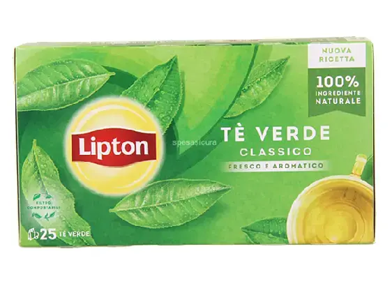 THE VERDE LIPTON X 25 FILTRI
