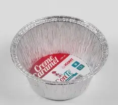 CONTENITORE TONDO ALLUMINIO D8