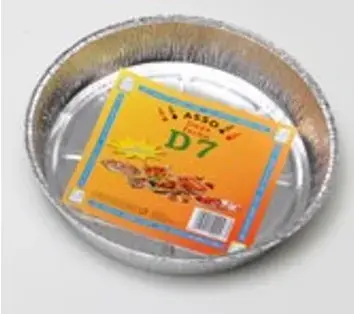 CONTENITORE TONDO ALLUMINIO D7 PZ 3