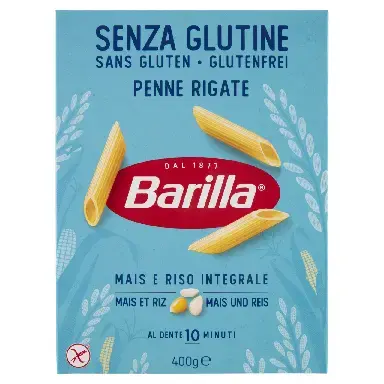 PASTA BARILLA GLUTENFREE PENNE RIGATE GR 400