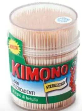 STUZZICADENTI KIMONO BARATTOLO