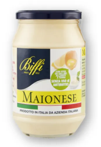MAIONESE CLASSICA BIFFI V. VETRO G 180