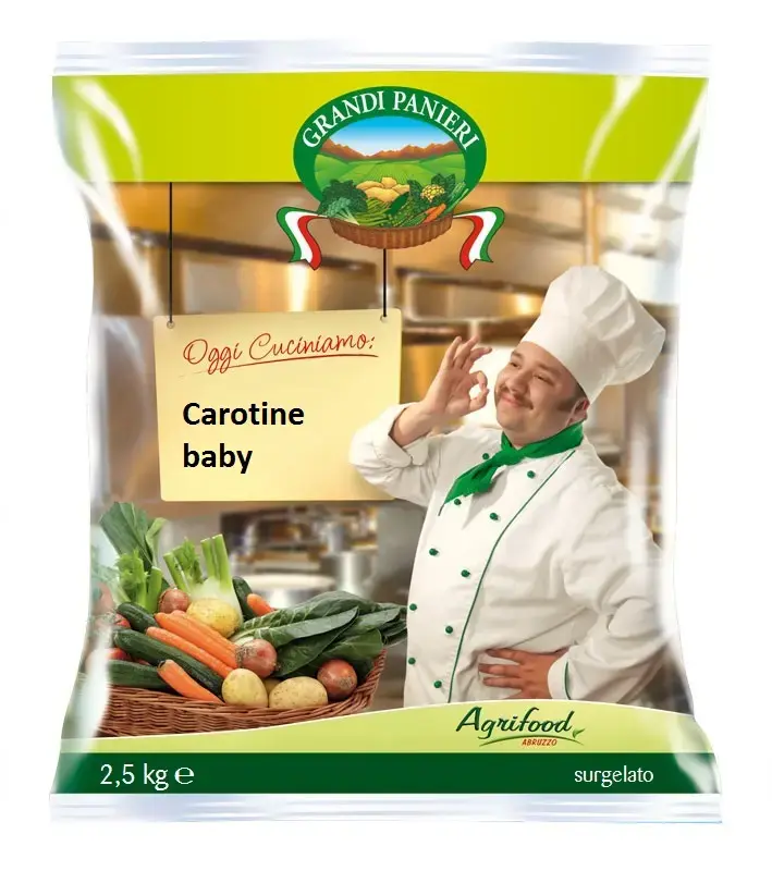 CAROTE BABY CONGELATE KG 2,5