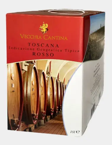 VINO ROSSO VECCHIA CANTINA UMBRIA IGT BOX LT 3