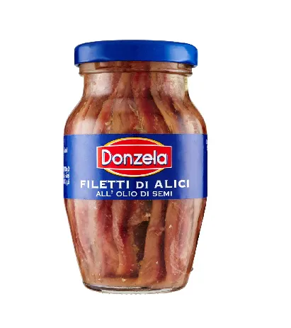 ALICI FILETTI DONZELA OLIO GIRAS. 160