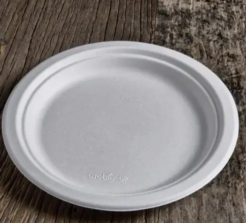 PIATTI PIANI USO BIO POLPA CELLUL. X 50