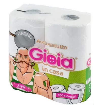 ASCIUGATUTTO GIOIA IN CASA 2 ROTOLI