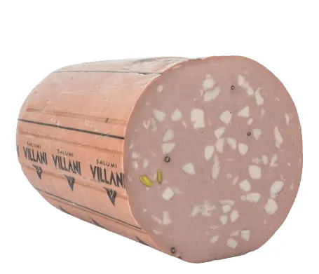 MORTADELLA NETTUNO VILLANI  7 KG  META' SENZA PISTACCHIO