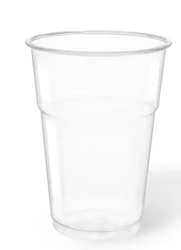 BICCHIERE TRASP. CC 400 PET ( TACCA 0.30 ) X 50  1VP238