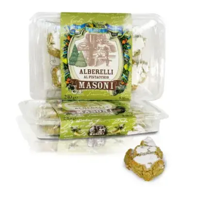 ALBERELLI AL PISTACCHIO BAULETTO 240 G