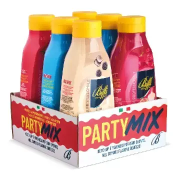 VASSOIO FLACONI MISTI PARTY MIX 6X820 G