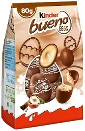 E106- PASQUA KINDER BUENO EGGS 80 G X 21 PZ