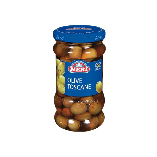 [6709] OLIVE NERE TOSCANE 314 GR V/V NERI