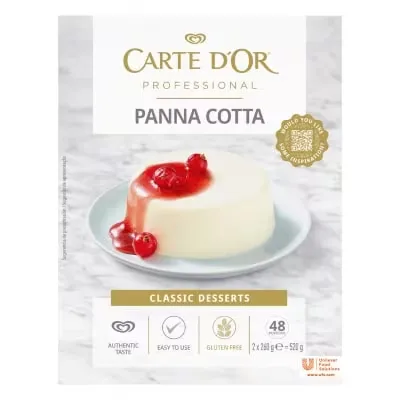 [6725P] PREPARATO PANNA COTTA CARTE D'OR GR 520