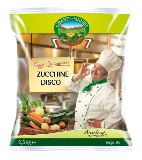 [AGRIFOOD003] CZUD01 - ZUCCHINE DISCO SURGELATE GP KG. 2,5