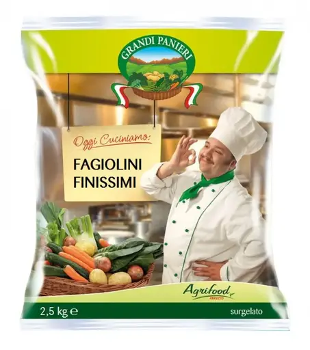 [AGRIFOOD014] CFAF01 - FAGIOLINI FINISSIMI SURGELATI GP KG. 2.5