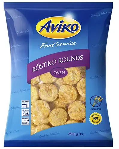 [AVIKO005] ROSTIKO ROUNDS 40gr AVIKO 4 X 2,5  2090