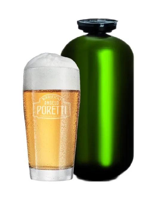 [CARLSBERG024] FUSTO BIRRA BAP 5 LUPPOLI DOPPIO MALTO CHIARA MODULAR LT. 20