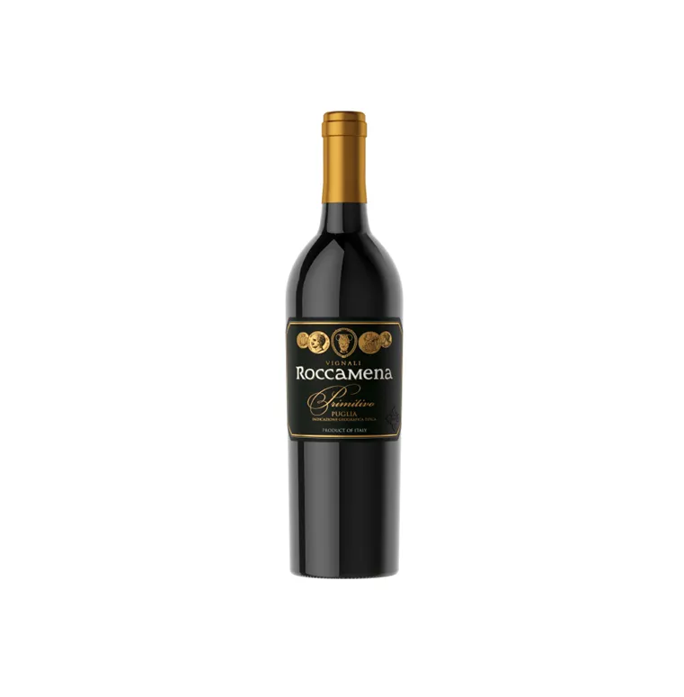 [CARTAVINI031] VINO ROSSO PRIMITIVO PUGLIA IGT ROCCAMENA CL. 75