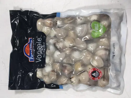 [CDAS103T] 00341 - VONGOLE VERACI C/GUSCIO BROWN P.P. KG 1