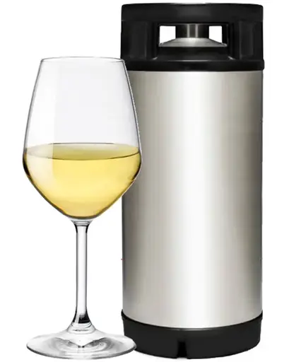 [DALF01] FUSTO VINO FRIZZ. BIANCO LT.20  DAL FIUME