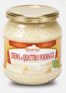 [DEMETRA05] CREMA AI 4 FORMAGGI DEMETRA GR. 580