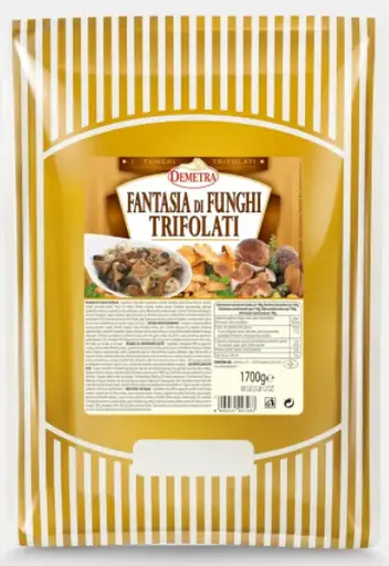 [DEMETRA16] FANTASIA DI FUNGHI TRIFOLATI  DEMETRA BUSTA GR. 1700