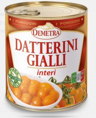 [DEMETRA4831] DATTERINI GIALLI INTERI DEMETRA GR 800