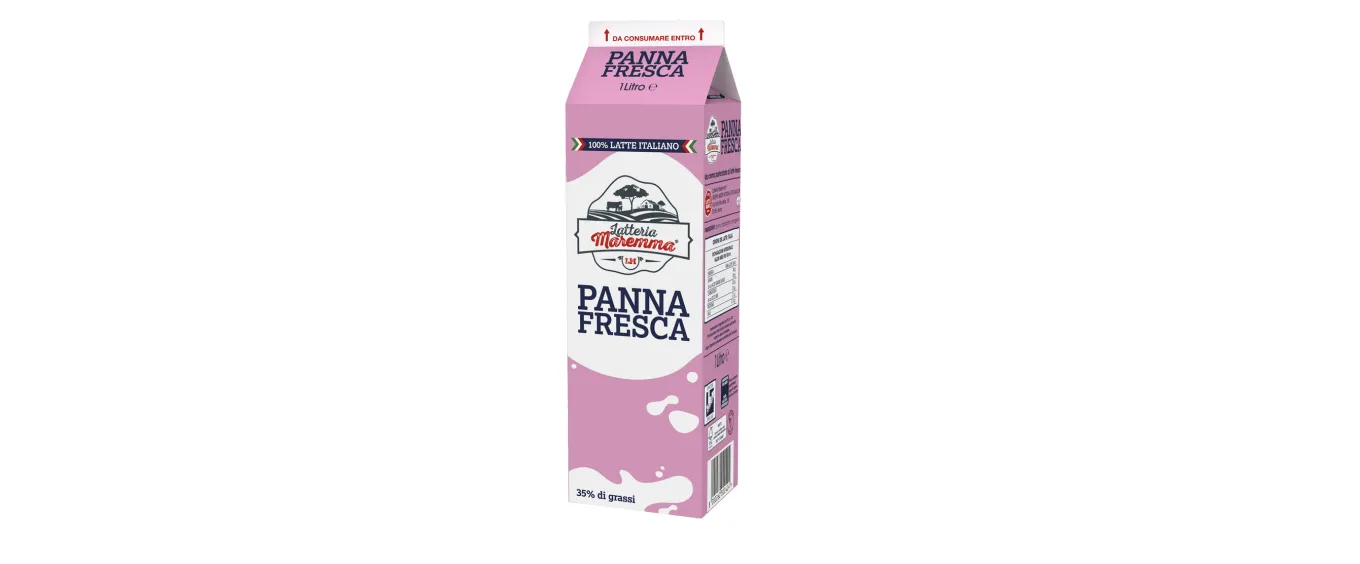 [LATTEMAR007] PANNA MAREMMA FRESCA 1L 35% LMPFL