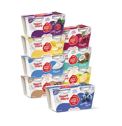 [LATTESANO05] YOGURT LATT/SANO FRUTTI DI BOSCO 125X2