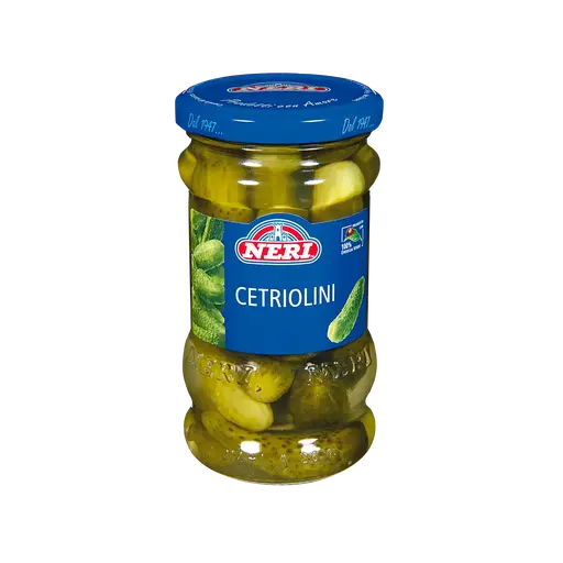 [LOMBARDI13] CETRIOLINI PICCOLI IN ACETO ML 300 neri