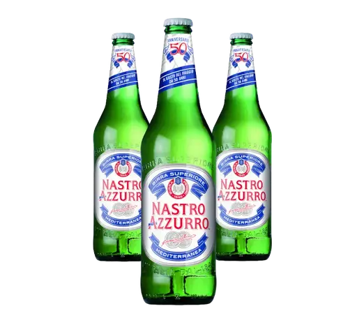 [PART32A] BIRRA NASTRO AZZURRO 0.33 X 24 PZ. BOTT.