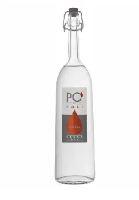 [POLI21/4] GRAPPA POLI PO' SECCA (MERLOT) CL 70