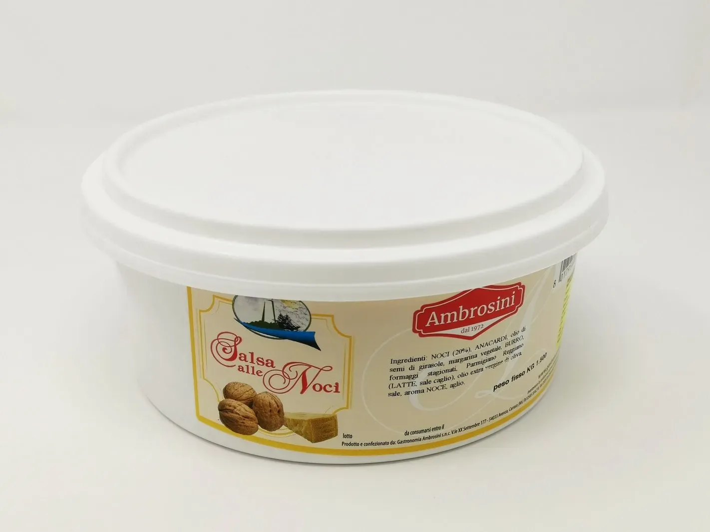 [X000024] SALSA DI NOCI AMBROSINI KG 1,5