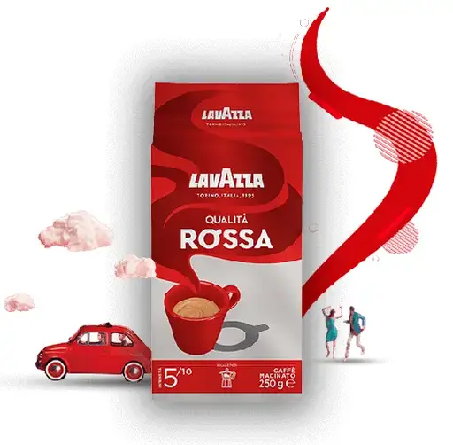 [X000752] CAFFE' LAVAZZA QUALITA' ROSSA GR 250